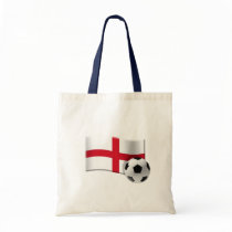 England soccer flag and ball bags
