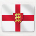 England St. George's three lions 2012 2014 flag mousepads