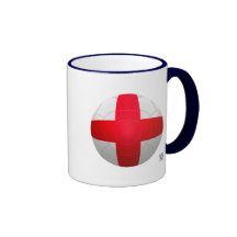 England - Three Lions Football Coffee Mugs