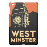 england westminster art deco retro travel poster case for the iPad mini