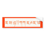 Englimmered bumper stickers