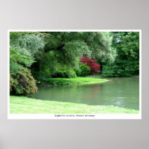 Englischer Gardens Poster