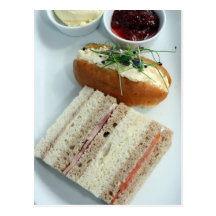 English afternoon tea post cards