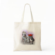 English and French bulldogs Bag