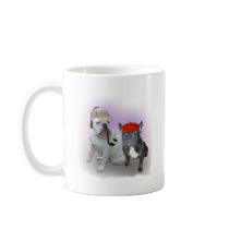 English and French bulldogs Mug