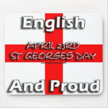 English and Proud - Mousemat Mouse Mats