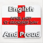 English and Proud - Mousemat mousepads