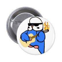 English Budgie Unplugged Buttons