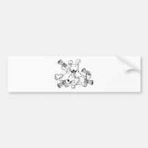 english bull terrier bumper stickers