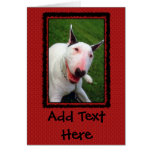 English Bull Terrier Card