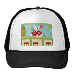 English Bull Terrier Tiki Bar Trucker Hats