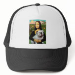 English Bulldog 9 - Mona Lisa hats