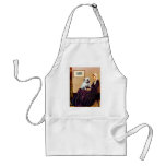 English Bulldog 9 - Whistler's Mother aprons