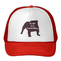 English Bulldog BFF Hats