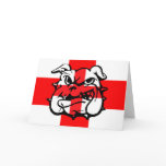 English Bulldog Greeting Card