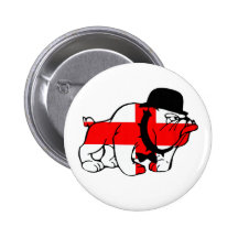 English Bulldog English flag English gentry Pins