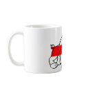 English Bulldog English flag tea mugs