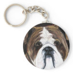 English bulldog Keychain