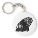 English bulldog keychain