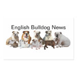 English Bulldog News stickers