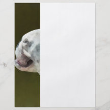 English Bulldog Profile Personalized Flyer