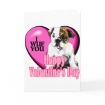 English Bulldog Valentine's Day Gifts cards