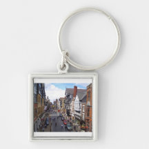 English City of Chester Key Chain