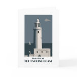 English Coast 1920s-style retro greetings card