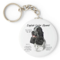 English Cocker Spaniel (parti) History Design