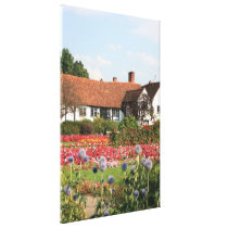 English cottage garden, Amersham, Bucks, UK Canvas Prints