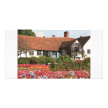 English cottage garden, Amersham, Bucks, UK Photo Cards