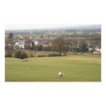 English Countryside Rectangle Sticker