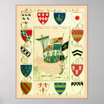 English Crusaders Posters