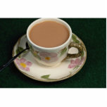 English cup of tea photo sculptures