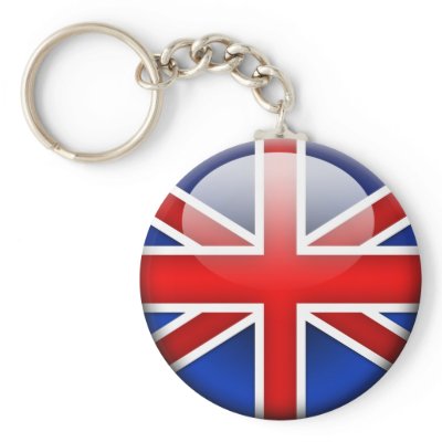 English Flag 2.0 Key Chain by StudioAG