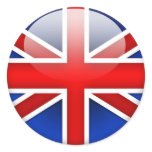 English Flag 2.0 stickers