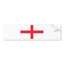 English Flag Bumper Stickers