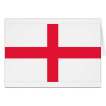English Flag Card