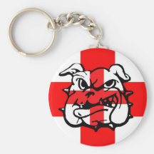 English flag key chains