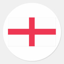 English Flag Sticker