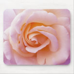 English Garden Peach and Pink Rose Mousepad