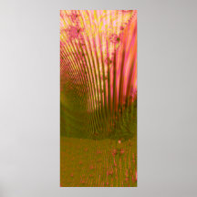 English Garden, Sunset Print