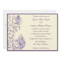 English Garden Wedding Invitation