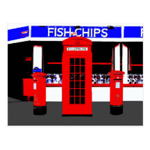 English Icons Postcard