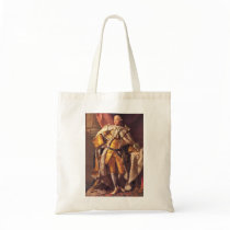 English King George III by Studio of Allan Ramsay Canvas Bags