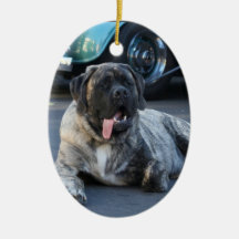 English Mastiff ornament