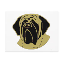English Mastiff Post Card