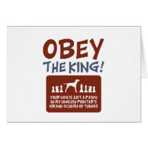 English Pointer Greeting Card