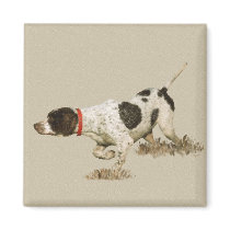 English Pointer Refrigerator Magnets