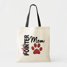 English Pointer Mum 2 Canvas Bag